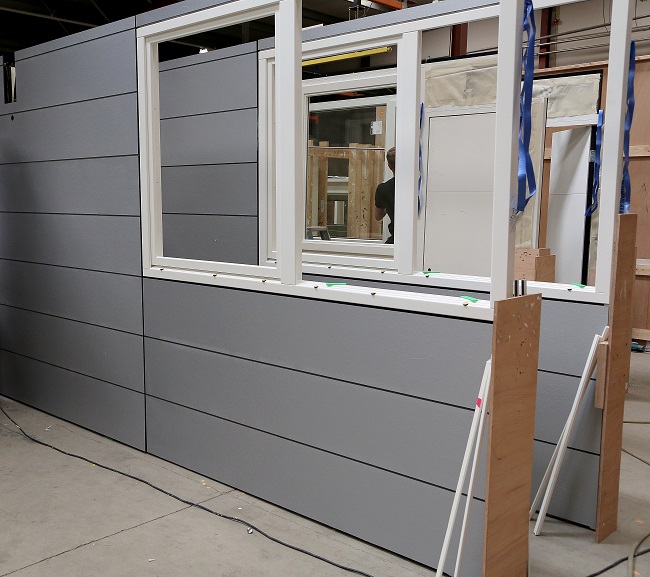 Prefab renovatieproject Heerlen - bouwplaats